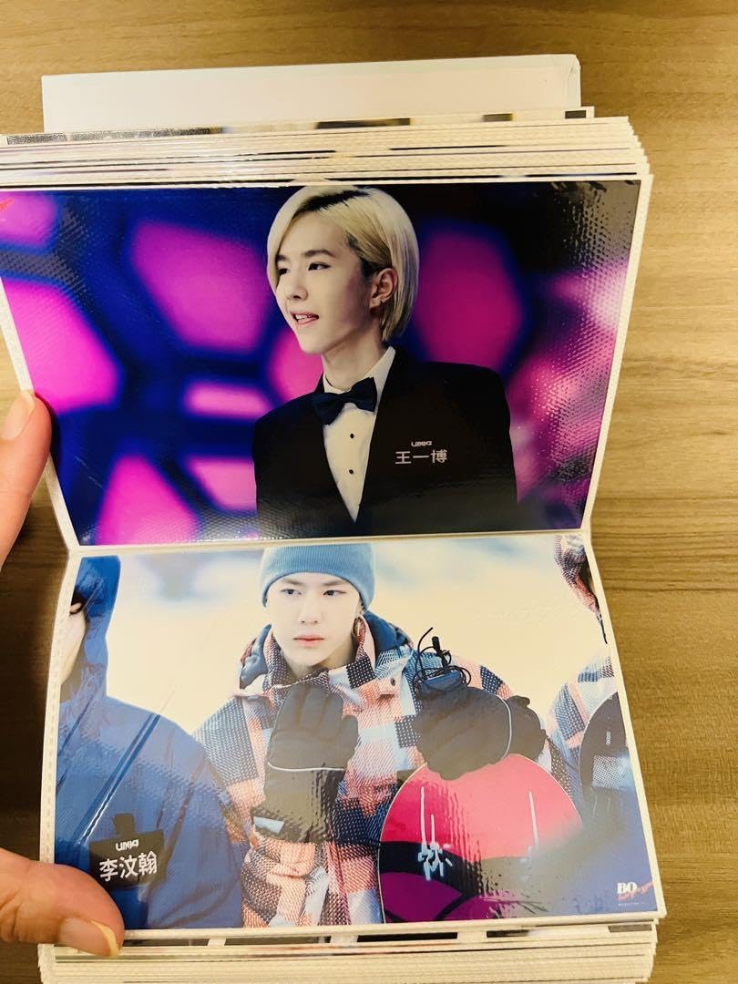 レア 創造101アルバム 王一博100枚 まとめ写真6寸 YIBO 約15*10cm